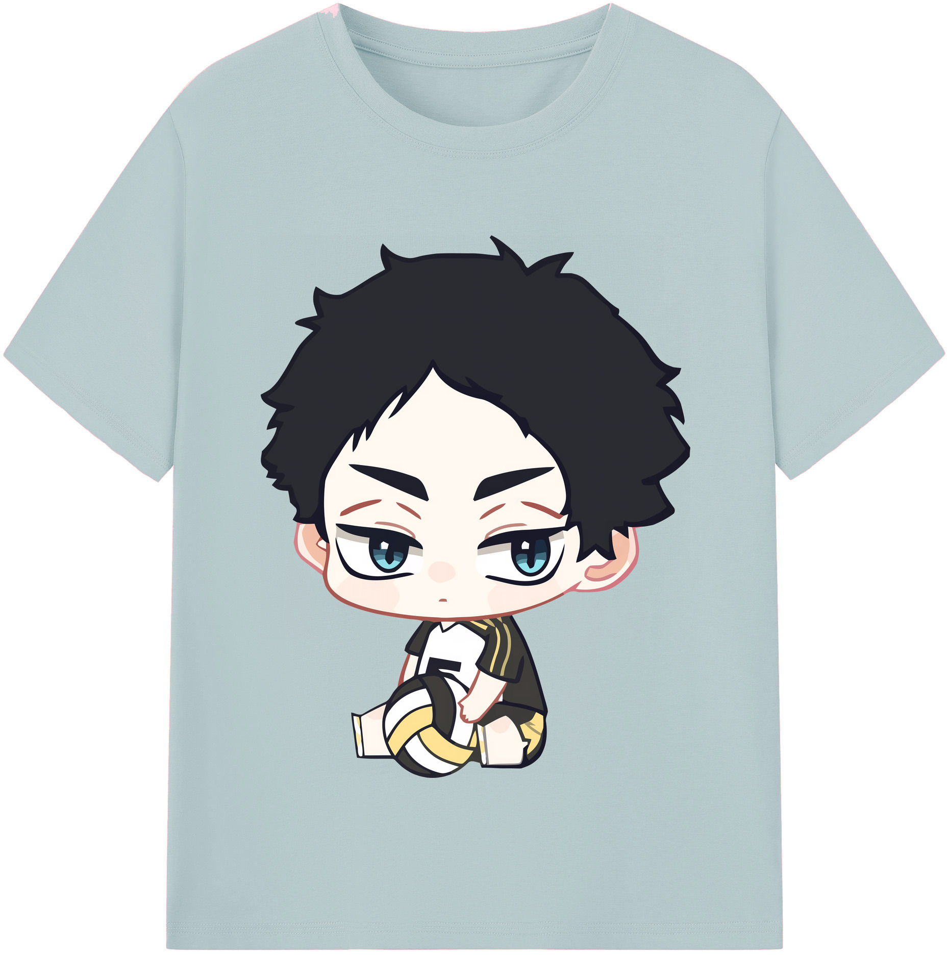 （画像用） ハイキュー!! Haikyu!! 綿100％半袖Tシャツ（フロントプリント）